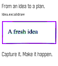 A locally rendered Excalidraw preview in Notesy